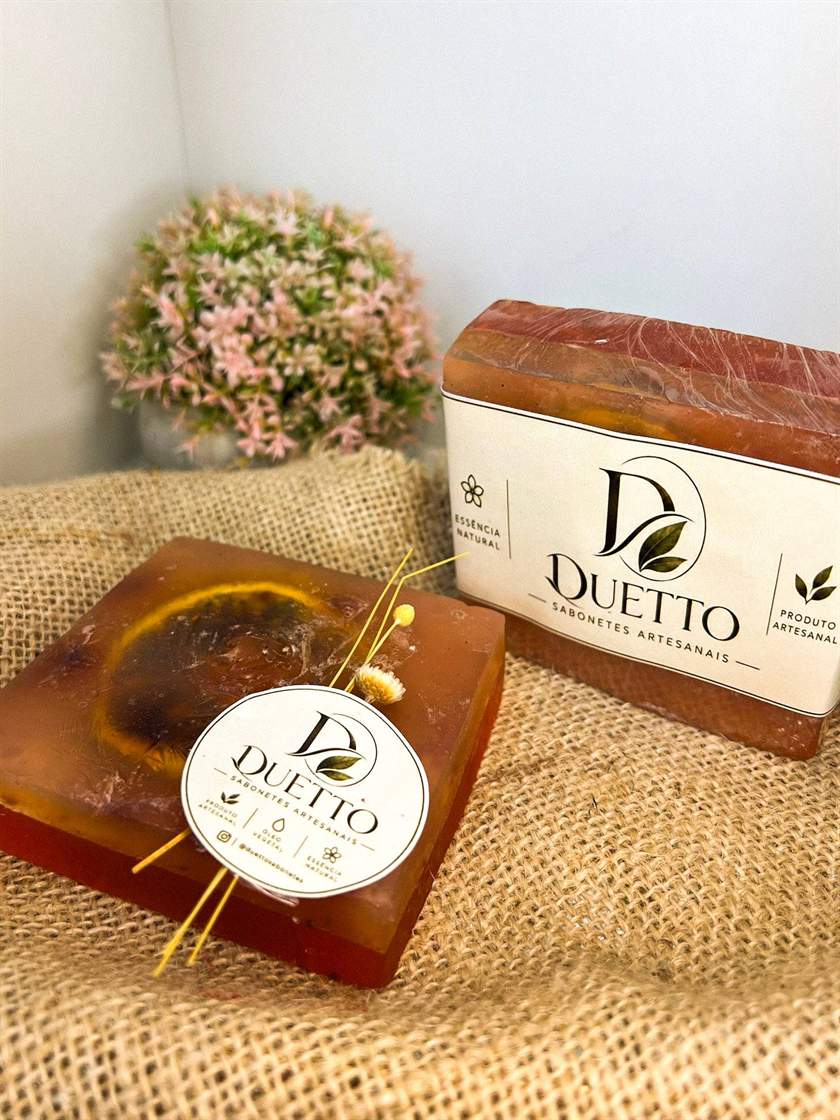 Âmbar com Laranja